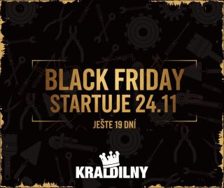 🕶️ Černý pátek se blíží… a bude to velký. Největší slevová akce roku startuje už 24. listopadu. 📦 Připrav se na pořádný...