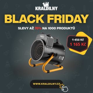 ❄️ Zima v dílně? Ne dneska. 🔥 NEO TOOLS Elektrické topidlo 2kW (90-067) – přenosné, výkonné a připravené bojovat s...